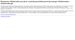 Desktop Screenshot of elektroda.net