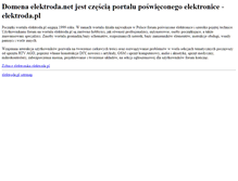 Tablet Screenshot of elektroda.net